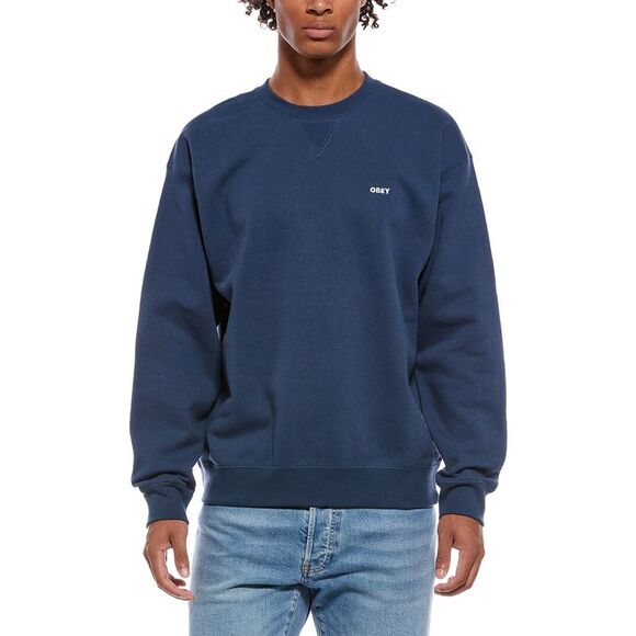 Obey Other - Obey Mens Crewneck Sweatshirt, Blue